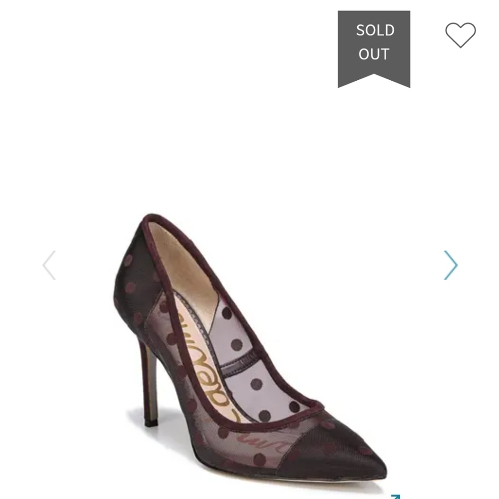 COPY - Sam Edelman Hazel polka dot heel